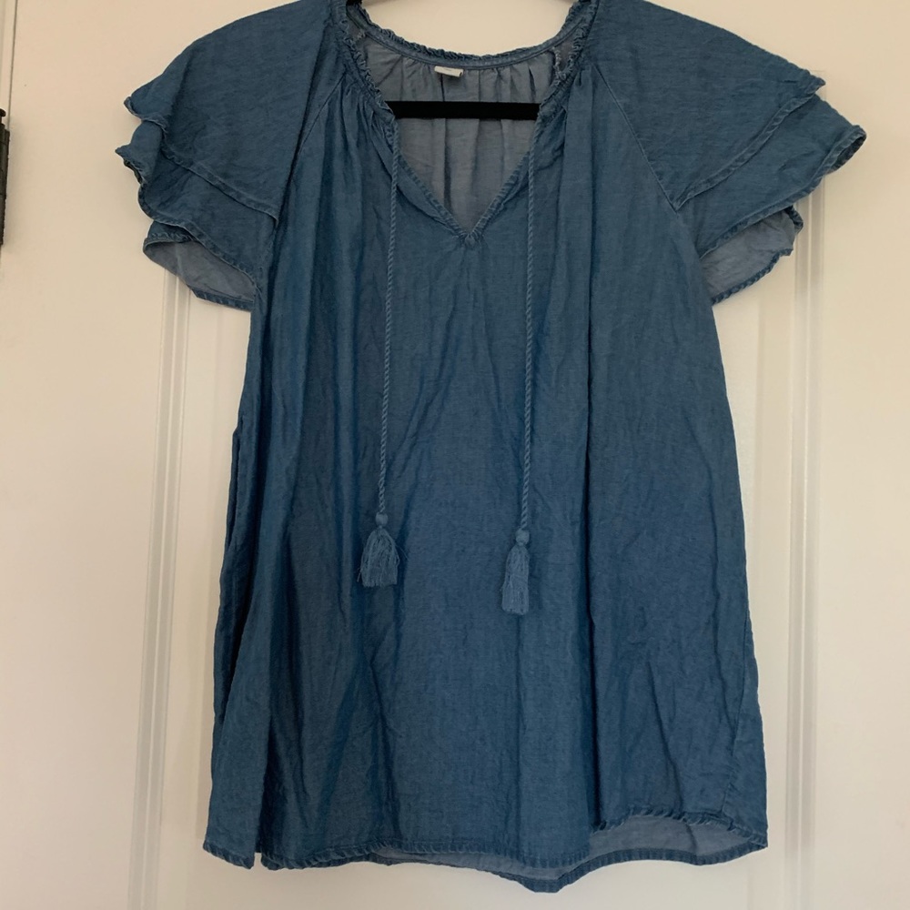 Old Navy Chambray Top